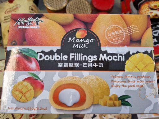 Double filling Mochi Mango Milk